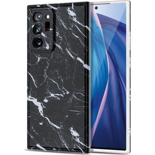 Case for Samsung Note 20 Ultra cover Marble Case, Slim Thin Glossy Soft TPU Rubber Gel Phone Case Cover for Note 20 Ultra case