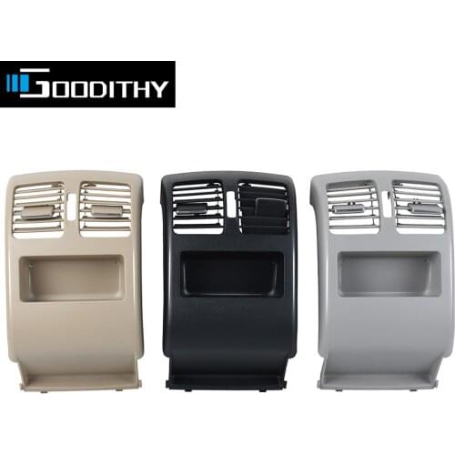 Black Gray Beige Car Rear Air Conditioner Ac Vent Grille Cover Panel For Mercedes Benz X204 GLK Class 220 250 300 350 2008-2012