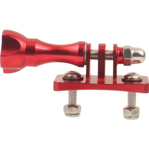 BGNing Aluminum Alloy Skydiving Helmet Fixed Mounts w/1/4 Screw Head Mount Tripod Adapter for GoPro 9 8 7 for OSMO Action Camera