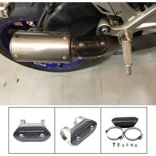 Y54 motorcycle exhaust middle pipe cover SC racingproject pipe cover For yamaha xt 600 crf 250f honda nc700x honda dax
