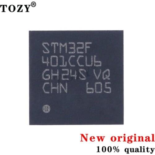 5pcs / lot new original Chip stm32f401ccu6 32 bit microcontroller MCU