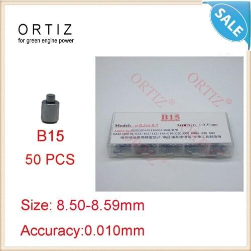 ORTIZ bosh original B15 injector shims used for bosh common rail B15 adjusting shim,size 8,50 - 8,59mm high quality,50pcs