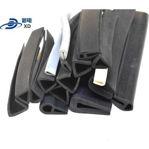 Pvc rubber strip for wooden auto doors