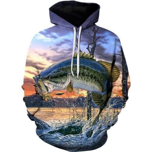 Long Sleeve Fishing Hoodie Fishing Clothes Sun Protection Shirt Plus Size Loose Fishing T-shirt Outdoor Sports Sweatshirt