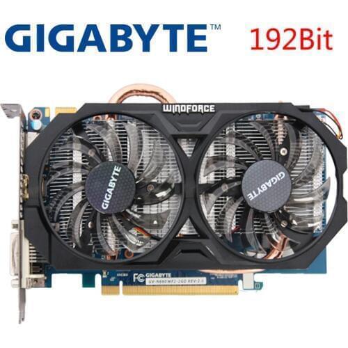 GIGABYTE Graphics Card GTX 660 2GB 192Bit GDDR5 Video Cards for nVIDIA Geforce GTX660 Used VGA Cards stronger than GTX 750 TI
