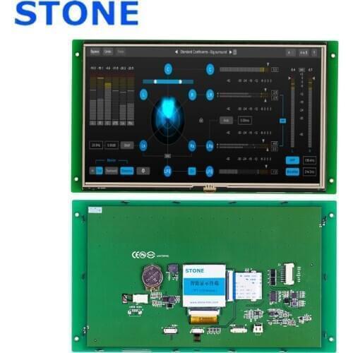 Embedded 10.1" Graphic TFT LCD with Touch Screen +CPU+Software for Factory Automation Equiment
