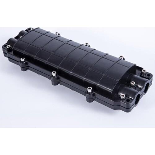 High quality 12/24core horizetal Fiber Optic Cable Connection Box Type D Optical fiber splice box fiber optic splice closure box