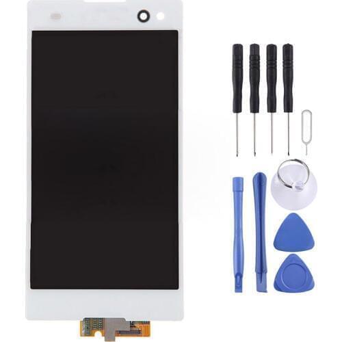 LCD Display + Touch Panel for Sony Xperia C3 / D2533 / D2502 / S55U / S55T(White)