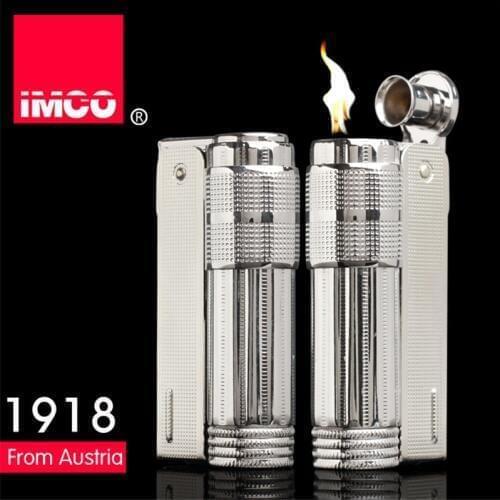 2020 Original IMCO Metal Retro Kerosene Windproof Lighter Genuine Stainless Steel Gasoline Cigarette Lighter Gadgets For Men