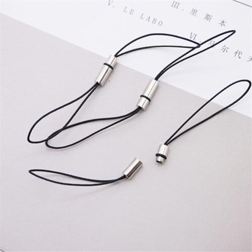 3pcs/lot Lanyard Detachable short strap Double-head mobile phone ultra short rope Bus card U disk key anti-lost sling