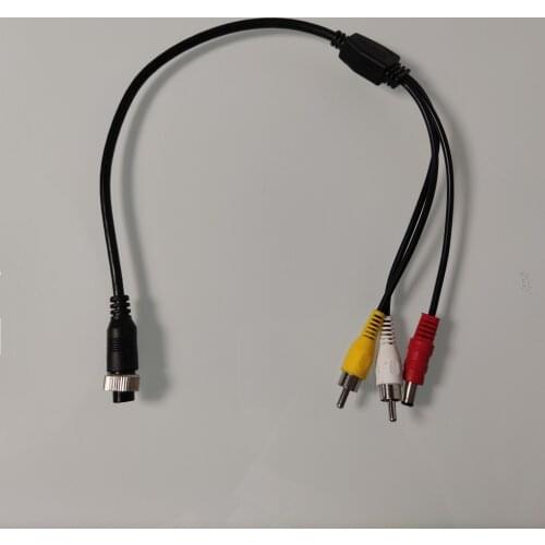 4 Pin car camera adapter cable air to AV / DC air to AV adapter cable air