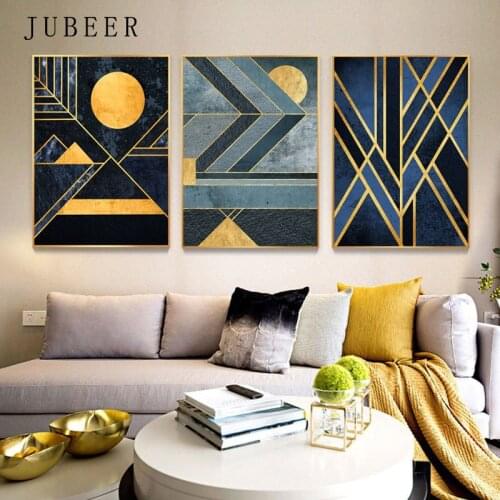 Abstract Colourful Wall Art Canavs Painting Minimalist Style Posters on The Wall Home Decoration Modern Picture for Living Room