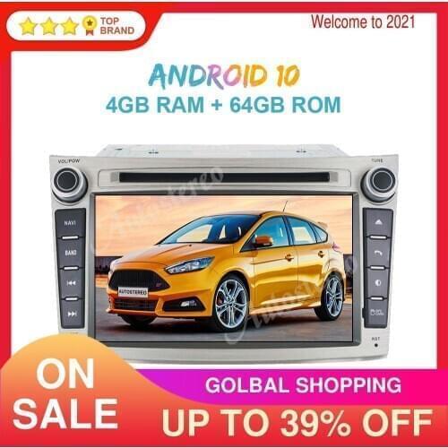 Android 10.0 4GB+64GB Car Radio GPS Navigation For Subaru Legacy Outback 2009-2014 Auto Stereo Head Unit Multimedia Player PX6