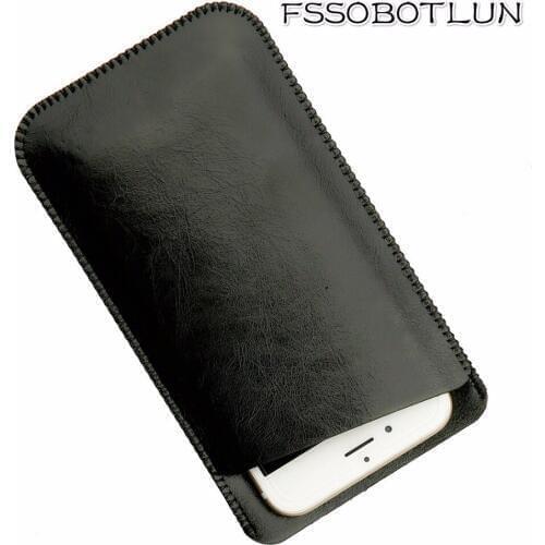 Factory price,For Nomu S20 IP68 5.0" Luxury Double layer Microfiber Leather Phone sleeve Cover Pouch Cases Pocket with Card Slot