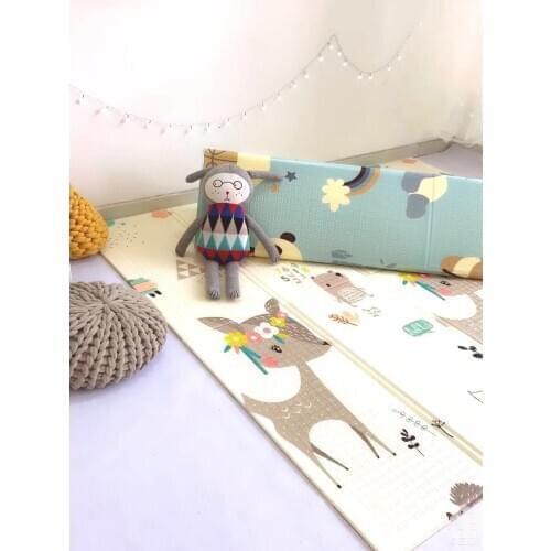 Baby Toys Foldable Playmat XPE Foam Crawling Carpet Child Play Mat Blanket Children Rug For Kids Educational Game Activity