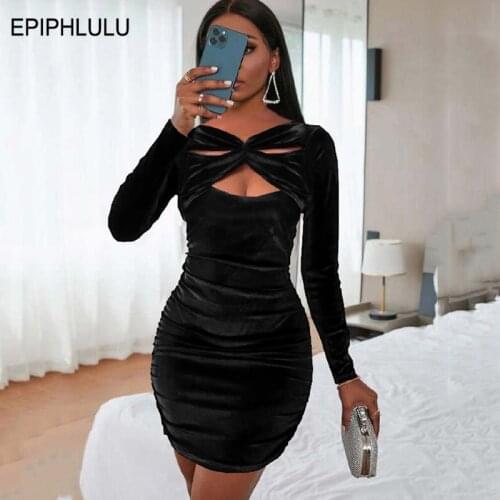 EPIPHLULU Short Dresses For Women