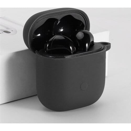 Flexible Silicone Protective Cover Case for Realme Buds Air Sports Bluetooth Earphone Anti-shock Full Cover Protective Shell Box