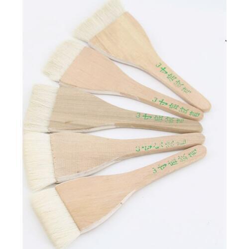8pcs/set wool hair brush 1-8 inch Shading pen brush paint acrylic brush row brushes for wooden cleaning brush art tools