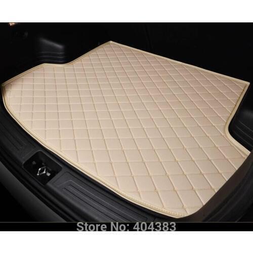 Fit car trunk mat PU for Jeep Grand Cherokee Wrangler Commander Compass Patriot 3D car-styling heavyduty carpet cargo liner