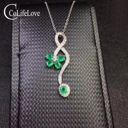 Fashion 925 silver tanzanite pendant 4 mm * 6 mm natural VVS grade tanzanite silver pendant sterling silver tanzanite jewelry