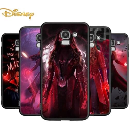 The Avengers Wanda Maximoff For Samsung Galaxy J8 J7 J6 J5 J4 J3 J2 Duo Prime Plus Core EU 2015 2016 2017 2018 Soft Phone Case