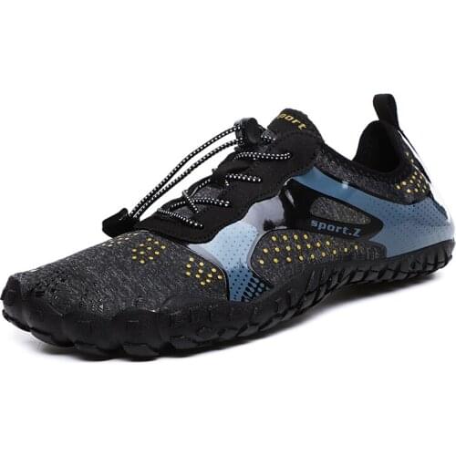 Unisex Five Fingers Barefoot Quick Dry Wading Shoes Women Outdoor Sports Fitness Gym Trekking Sneakers Men Non-slip Hiking Shoes