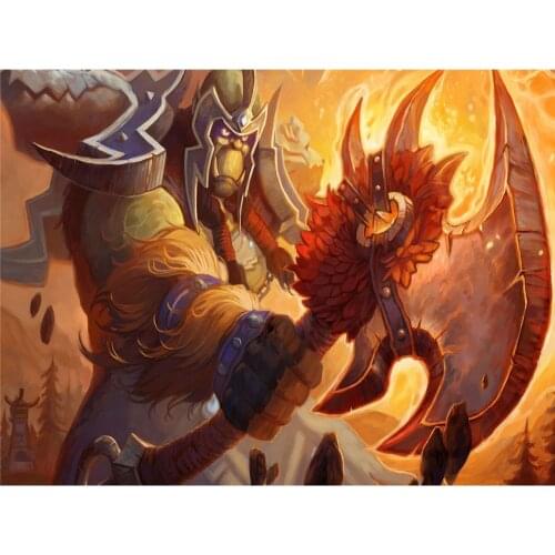 World Of Warcraft DIY Cross Stitch Embroidery 11CT Kits Needlework Craft Set Printed Canvas Cotton Thread Home Dropshipping