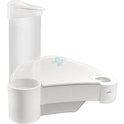 New Dental Chair Scaler Tray With Paper Tissue Box Dentistry Instrument Disposable Cup Storage Holder Accessories Oral Care