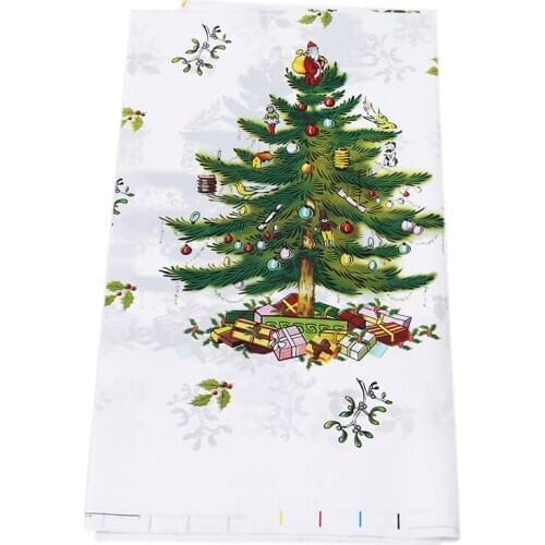 Christmas Decorations For Home 2020 New Year Disposable Tablecloth Festival Rectangle Table Cloth Tableware Kitchen Table Cover