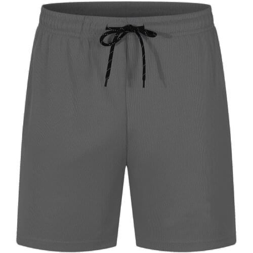 Mens Casual Shorts Summer New Mens Drawstring Mesh Quarter Shorts Lightweight Breathable Comfortable Outdoor Sports Pants