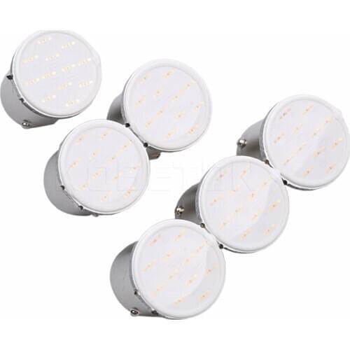 12V Super Bright 1157 LED COB 6000K 12 SMD BA15S 1156 COB LED Bulb Car Signal Light Tail Turn Brake Parking Lamps White