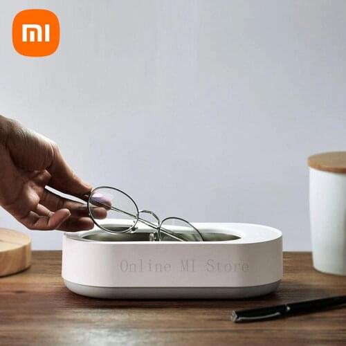 Xiaomi EraClean Ultrasonic Cleaning Machine 45000Hz High Frequency Vibration Wash Cleaner Washing Jewelry Glasses Watch