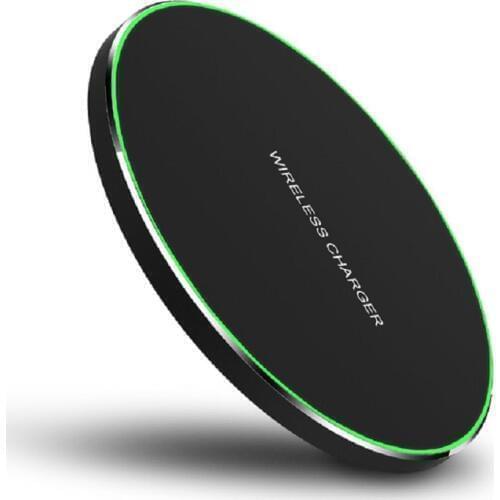 VIKEFON 10W Qi Wireless Charger for iPhone X XS XR 8 Plus Fast Wireless Charging Pad for Samsung S8 S9 S10 Xiaomi mi 9 Charger