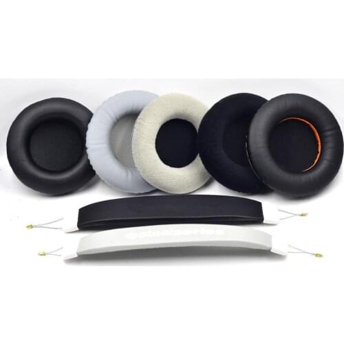 Replacement Foam Ear Pads Cushions Headband for Steelseries V1 V2 V3 headphones High Quality