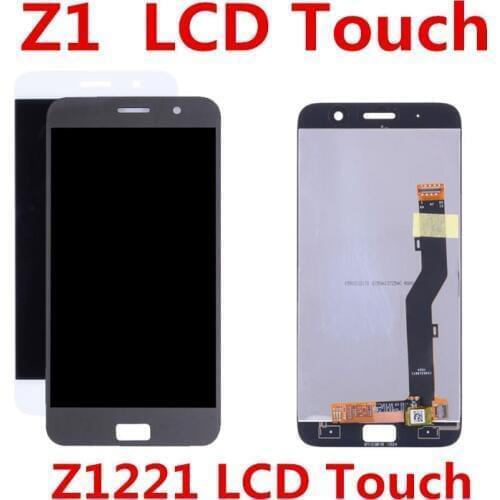 For Lenovo ZUK Z1 LCD Display Touch Screen Digitizer Assembly With Frame Z1221 Replacement Parts For Lenovo ZUK Z1 Display