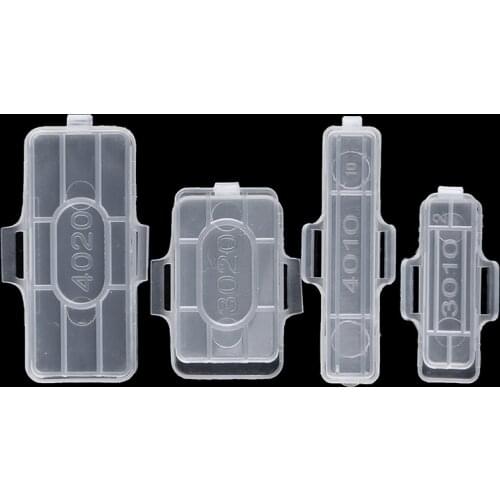 100pcs / lot Waterproof Cable Tie Marker Holder Case Plastic Wire Sign Labeled Tag Display Identification Box Wiring Accessories