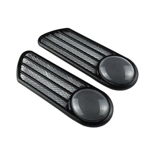 2 pcs universal Air Flow Intake Vent Hole Cover Duct Decor Fender door Sticker