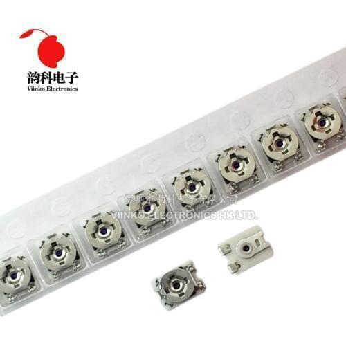 20pcs 3*3 Trimmer resistance Potentiometer Trimpot SMD 3X3 Adjustable Variable resistor 100 500 1K 2K 5K 10K 20K 50K 100K 1M ohm