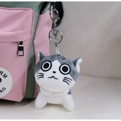 Anime Chis Sweet Home Cat Plush Doll Keychain Stuffed Toys 10CM