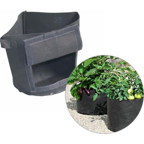 30cm x 30cm Non-woven fabric Cropping Plant bags Potatoes Sweet potato Vegetables Flowers Plant growth Bag 5 Pcs