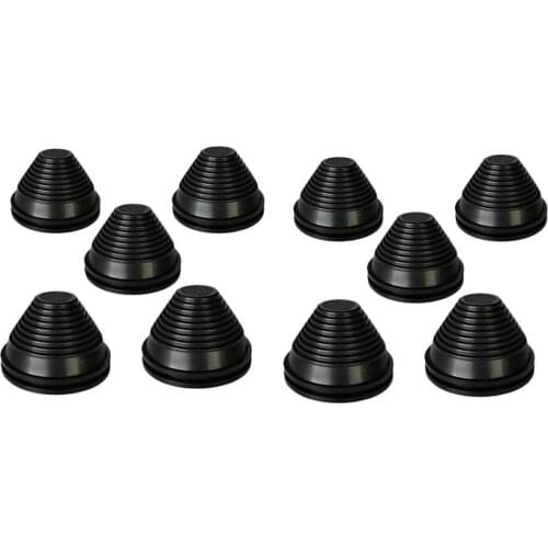ABSF 10Pc Firewall Plug Grommet Synthetic Rubber Grommets Wire Protection, 2.1Inch Inside Diameter 2.3Inch Drill Hole