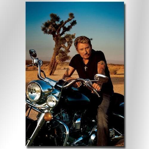 Diamond painting johnny hallyday full drill 5d DIY painting rhinestones diamond embroidery johnny hall Diamondpainting