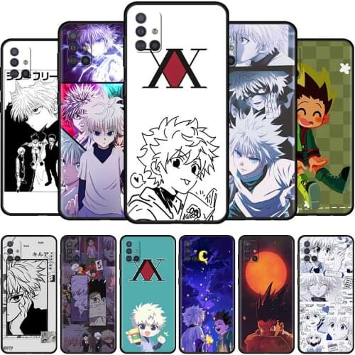 Anime Hunter X Hunter Phone Case For Samsung Galaxy A51 A12 A21s A71 A31 A52 A32 A02s A72 5G A11 A03s A41 4G TPU Cover Capas
