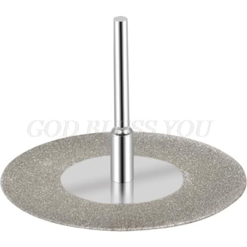 50/60mm Diamond Cutting Disc Grinding Wheel Saw Circular with 3mm Shank Drill Bit Rotary Tool Drop Shipping