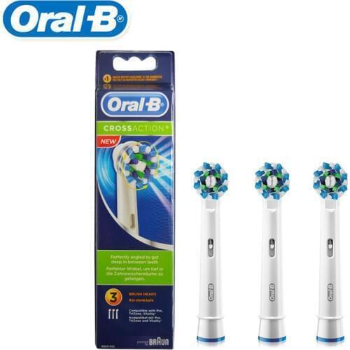 Oral B electric toothbrush head EB50 nozzles toothbrush accessories genuine replacement head 3 heads in 1 pack