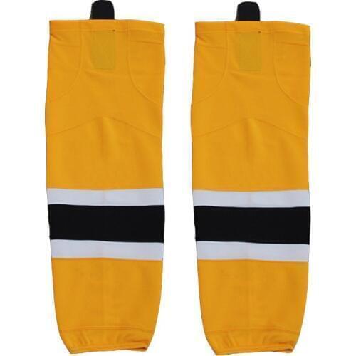 Ice Hockey Equipment Socks Team Sport Support Hosiery Adult Hockey Sock Ice Hockey Socks W015 yellow