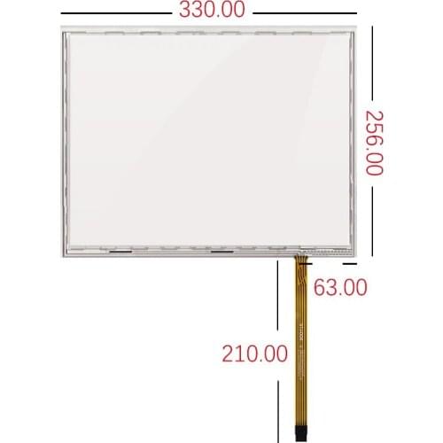 New 15-inch 5-wire touch screen replaces the ELO industrial equipment display handwritten screen outside the screen