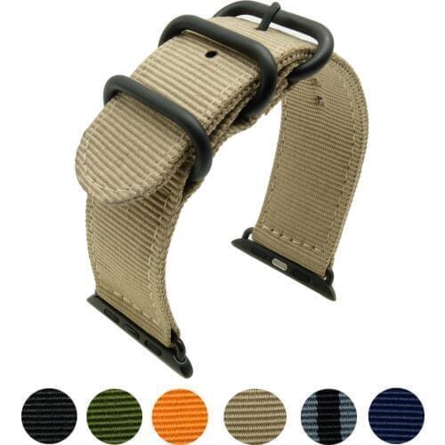 New Design Nylon Watchbands Watch Accessory Bracelet For Apple Watch Band 42mm 38mm Series 1 & 2