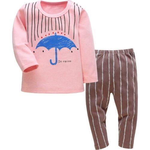 Babies Clothing Set 2016 Spring/Autumn Umbrella Style Cotton Jumpsuits Infant Baby Boys Girls Long Sleeve Clothes Free Shipping