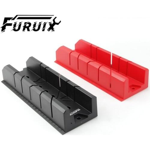 Miter Saw Box,22.5/45/90 Degree Miter Saw Box Cabinet Wood Gypsum Oblique Cutting Tool for Woodworking